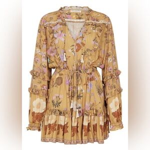 Spell and the Gypsy Wild Bloom Playdress Mini Mustard Dress